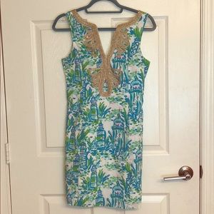 Lilly Pulitzer Janice Lighthouse shift dress